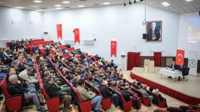 Vali Hamza Aydoğdu, “Öğretmen Buluşmaları” kapsamında İl Milli Eğitim Müdürü