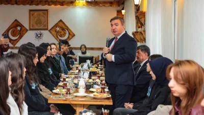 Erzincan Valisi Hamza Aydoğdu, Belediye Başkanı Bekir Aksun ve İl