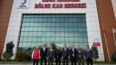 Erzurum Valisi Mustafa Çiftçi, Türk Kızılay Doğu Anadolu Bölge Kan