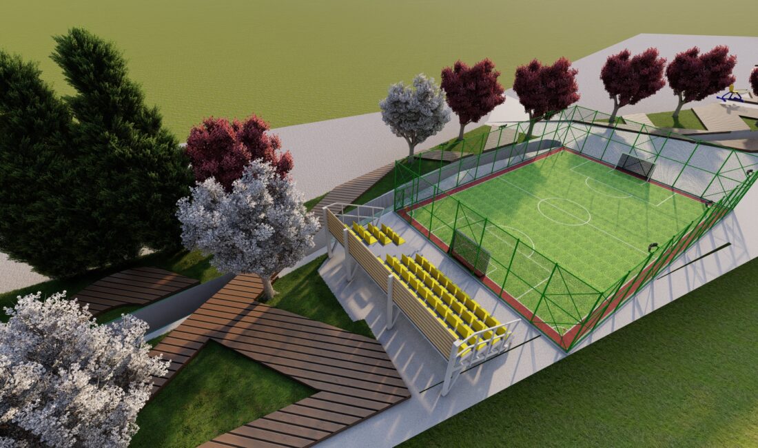 Bayburt Belediyesi Şingah Mahallesi eski hastane bölgesine yeni bir soluk