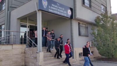 Kocaeli ile birlikte 4 ilde yapılan eş zamanlı operasyonda 1