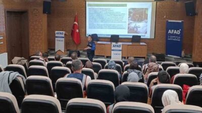 Bayburt İl Afet ve Acil Durum Müdürlüğü personellerince AFAD gönüllüsü