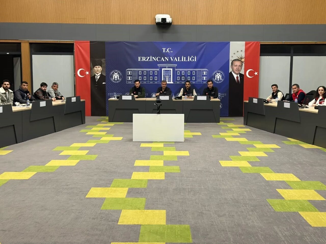 Erzincan İl Afet ve Acil Durum Müdürlüğü (AFAD) tarafından depremzedeler