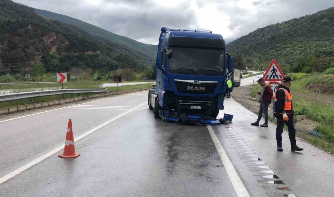 Amasya’nın Taşova ilçesi Durucasu köyünde meydana gelen kazada kontrolden çıkan