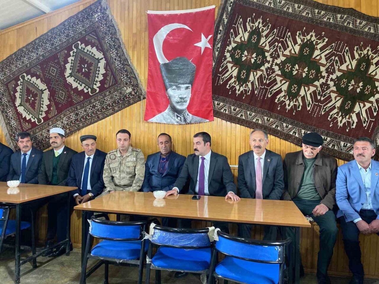 Arpaçay’da 2 aile arasında bulunan husumet Kaymakam Akköz ve Başkan