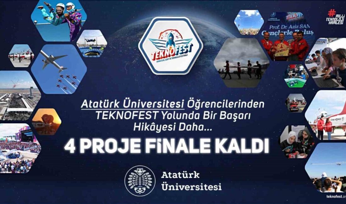 Atatürk Üniversitesi öğrencilerinden Teknofest yolunda bir başarı hikâyesi daha Atatürk Üniversitesi, yenilikçi fikirleri ve nitelikli öğrencileriyle ülkemizin bilimsel gelişimine