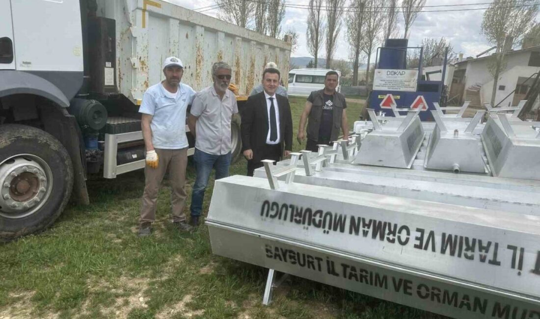 Bayburt’un Aydıntepe ilçesinde, ’Bayburt Meralarında Otlatma Verimliliğinin Artırılması Projesi’ çerçevesinde