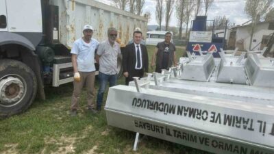 Bayburt’un Aydıntepe ilçesinde, ’Bayburt Meralarında Otlatma Verimliliğinin Artırılması Projesi’ çerçevesinde