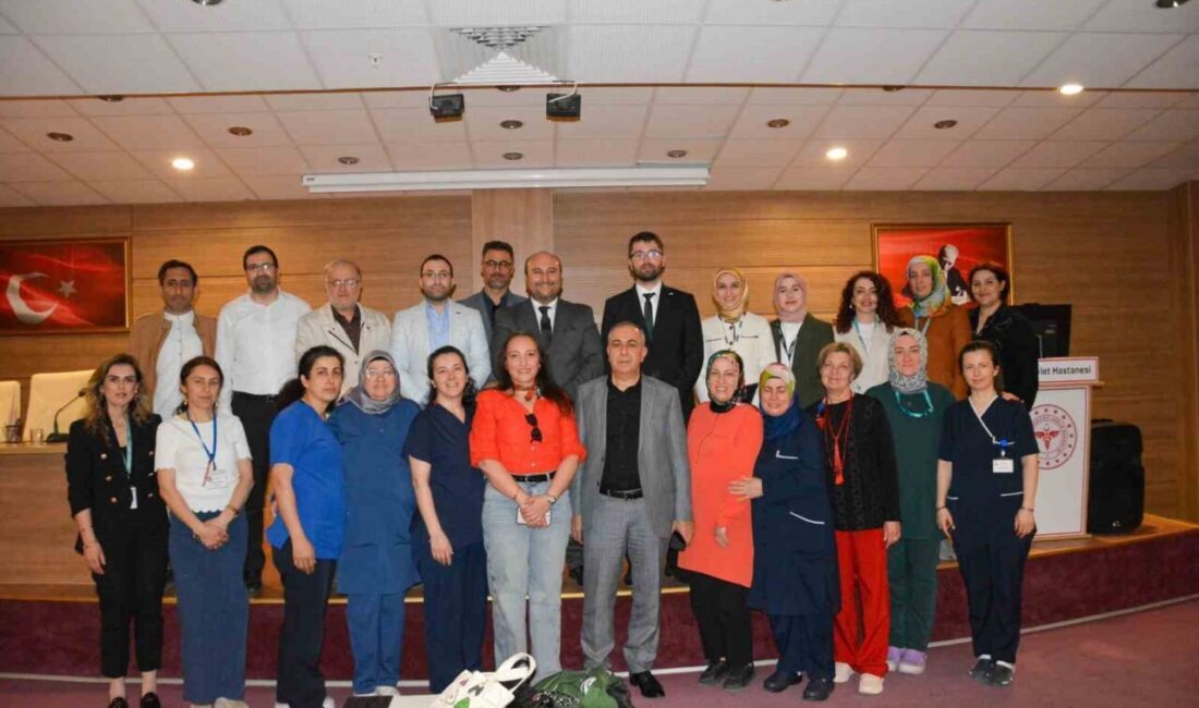 Samsun’un Bafra ilçesinde, Bafra Devlet Hastanesi tarafından düzenlenen “Bağımlılığa Değil