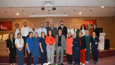 Samsun’un Bafra ilçesinde, Bafra Devlet Hastanesi tarafından düzenlenen “Bağımlılığa Değil