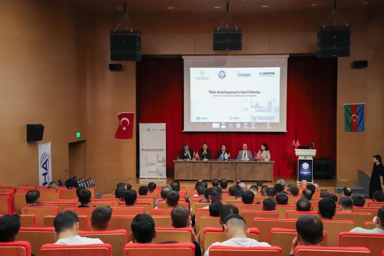 Erzincan Binali Yıldırım Üniversitesi ev sahipliğinde, “Batı Azerbaycan’a Geri Dönüş