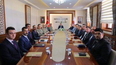 Bayburt Valisi Mustafa Eldivan başkanlığında, ‘Genişletilmiş İl Güvenlik ve Asayiş