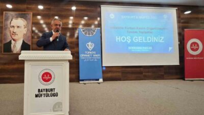 Bayburt Müftülüğü, 2025 Yılı Vekâlet Yoluyla Kurban Kesim Organizasyonu Tanıtım
