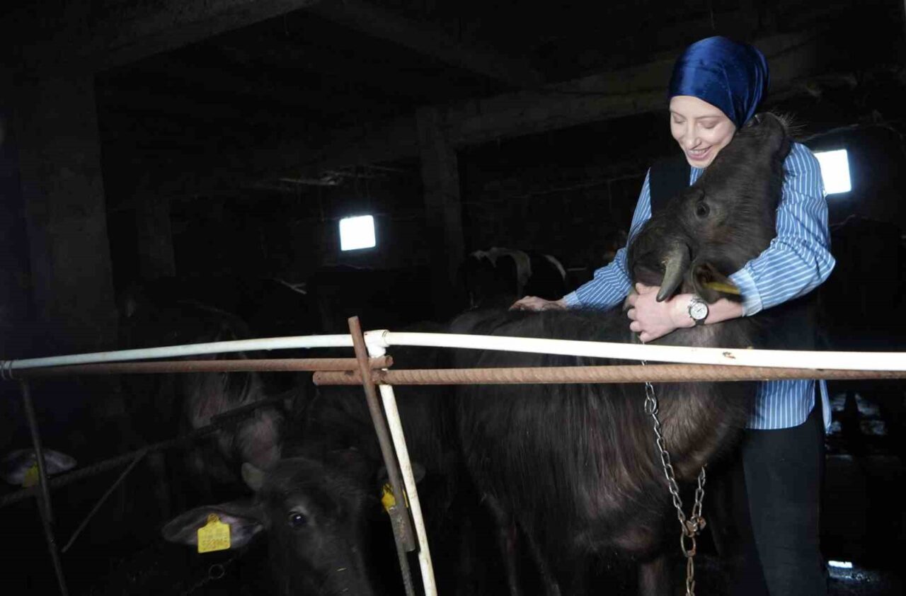 Bayburtlu genç kadın girişimci Şafak Eraslan, devletten aldığı 100 bin