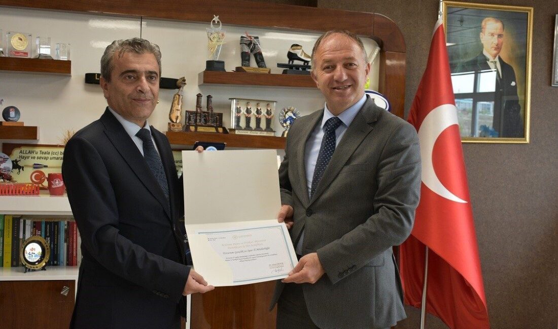 Erzurum İl Sağlık Müdürü Dr.Gürsel Bedir, ‘Beslenme Dostu ve Fiziksel