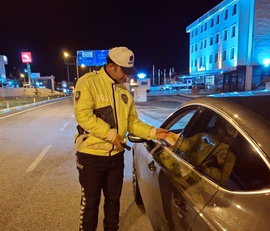 Refahiye Bölge Trafik Denetleme İstasyon Amirliği ekiplerince Karayolu Trafik Haftası