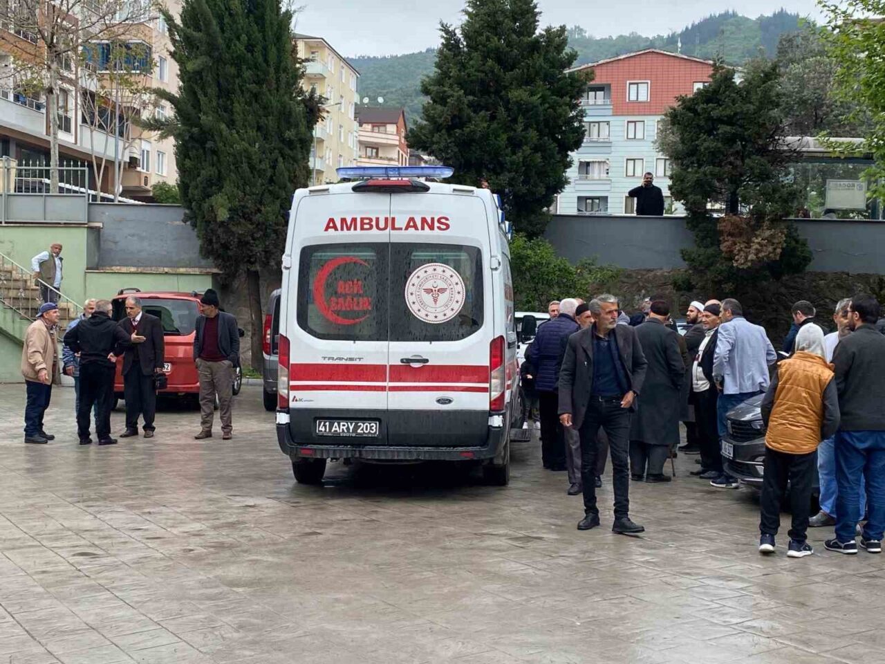 Kocaeli’nin Körfez ilçesinde cami şadırvanında 24 gün önce baygın halde