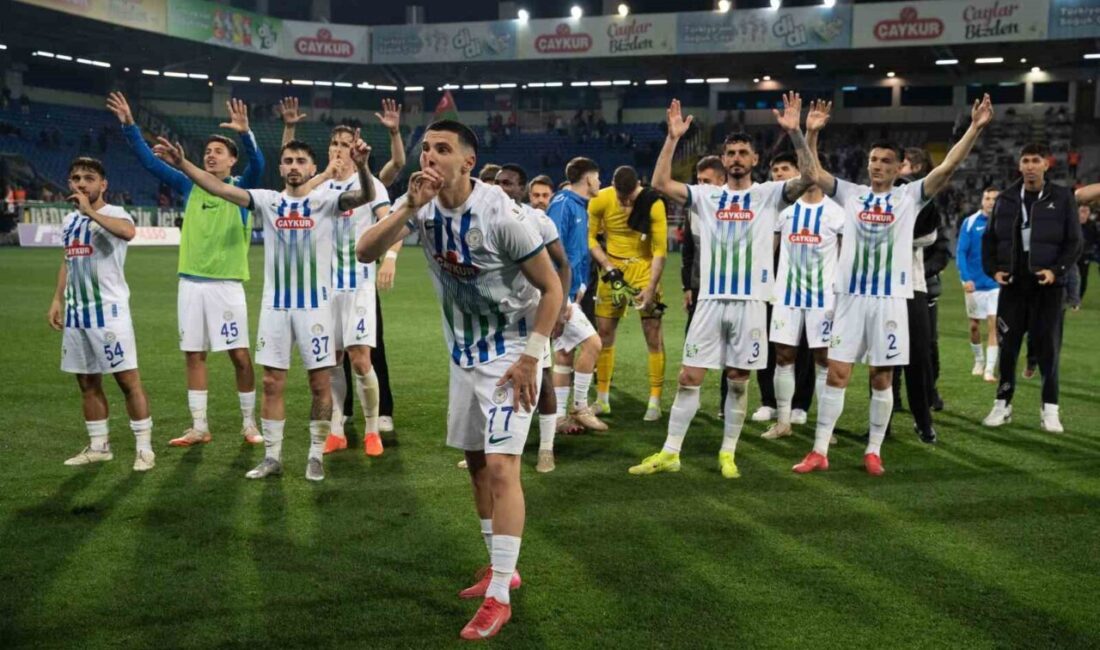 Çaykur Rizespor ligde kalmayı garantiledi Çaykur Rizespor, Trendyol Süper Lig’in 36. haftanın sonunda 43 puana