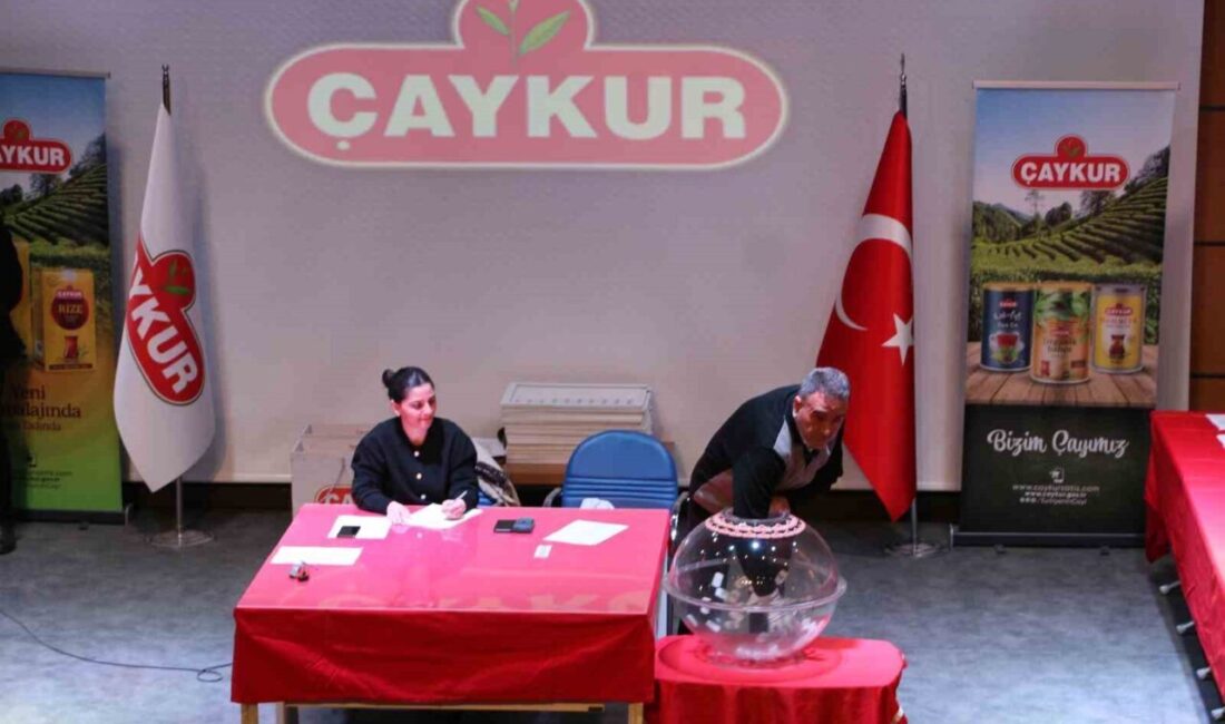 ÇAYKUR’un Rize, Trabzon, Artvin ve Giresun’da bulunan fabrikalarında işe alacağı