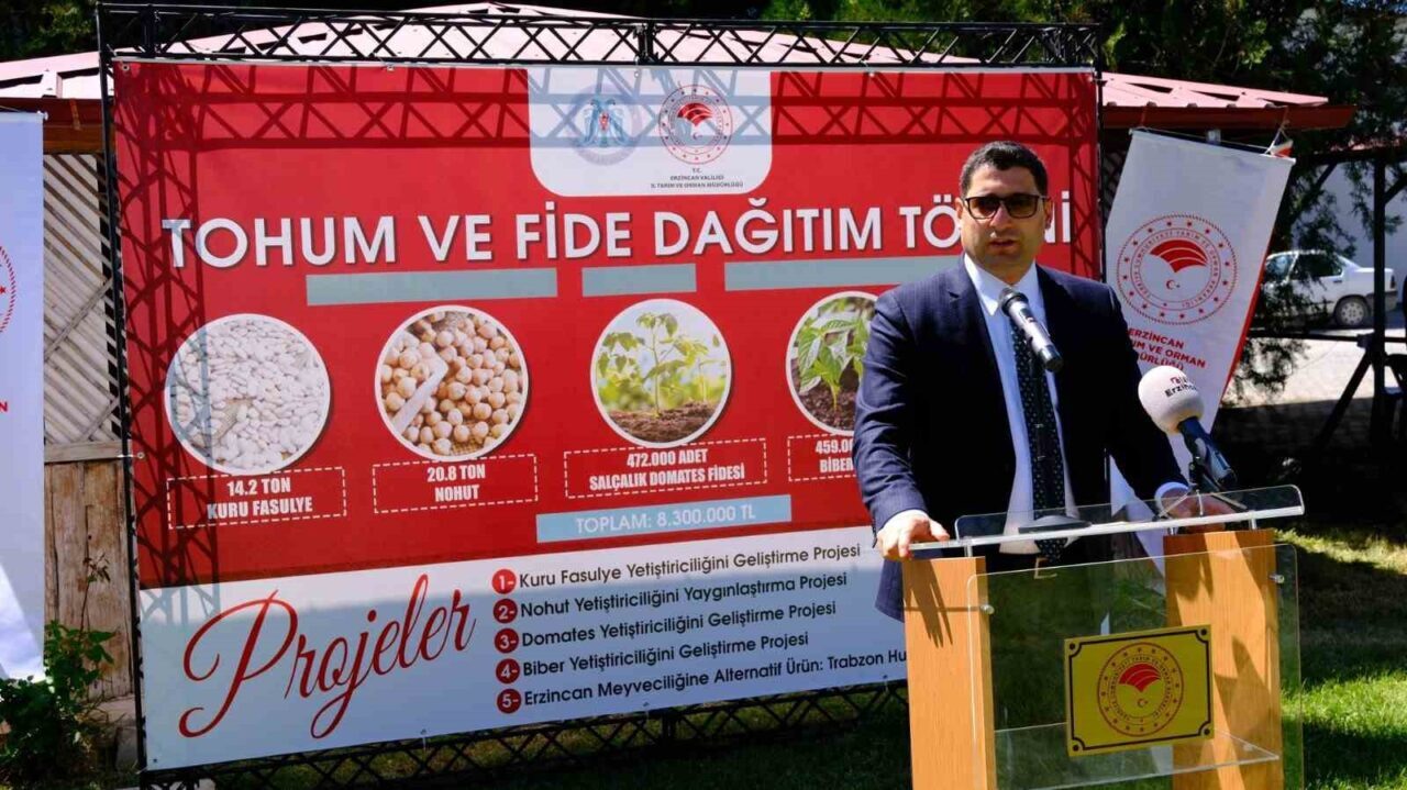 Erzincan’da İl Tarım ve Orman Müdürlüğü tarafından “Dünya Çiftçiler Günü