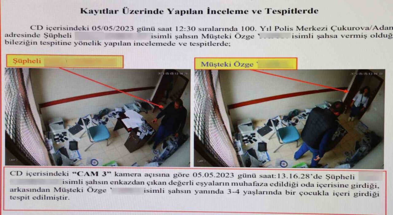 Adana’da depremde yıkılan binanın enkazından çıkan altınları, hayatını kaybedenlerin yakınlarına