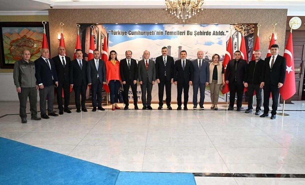 Vali Mustafa Çiftçi, “Doğu Cephesi Tarihi Alanları Çalıştayı” için Erzurum’a