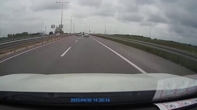 Sakarya’nın Akyazı ilçesinde ters yönde giderek adeta ölüme davetiye çıkaran
