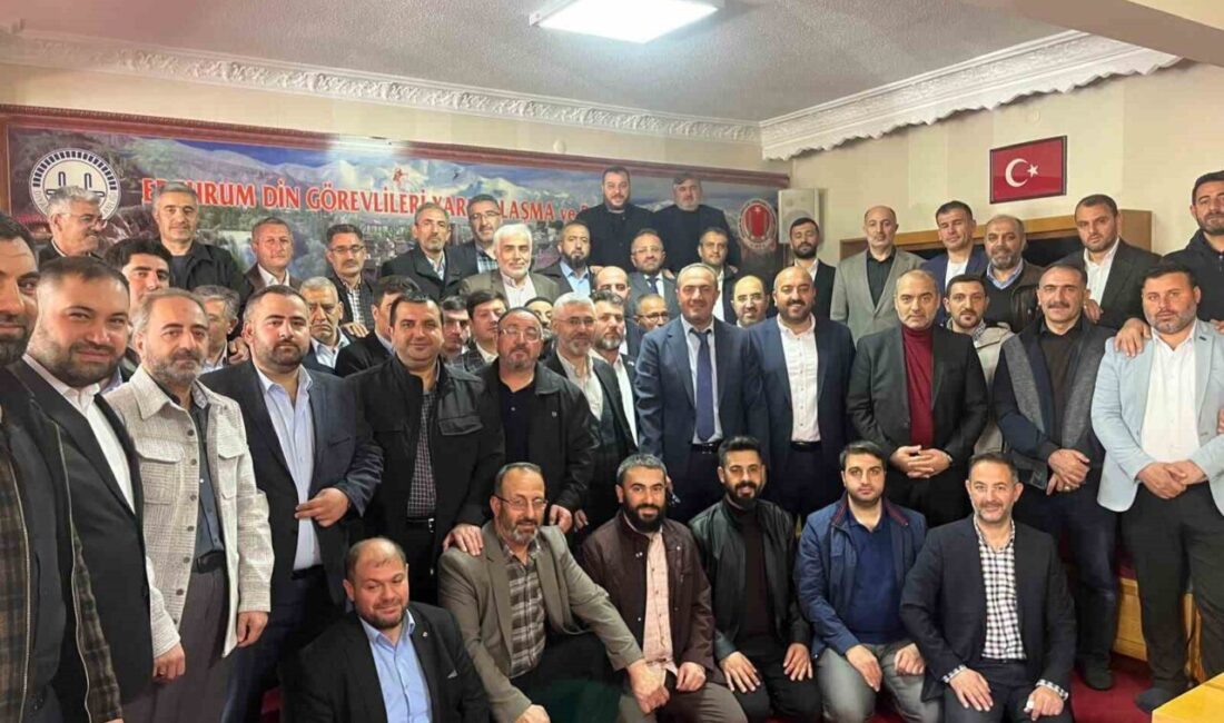 Erzurum Din Görevlileri Derneği 23. Olağan Genel Kurulu geniş bir