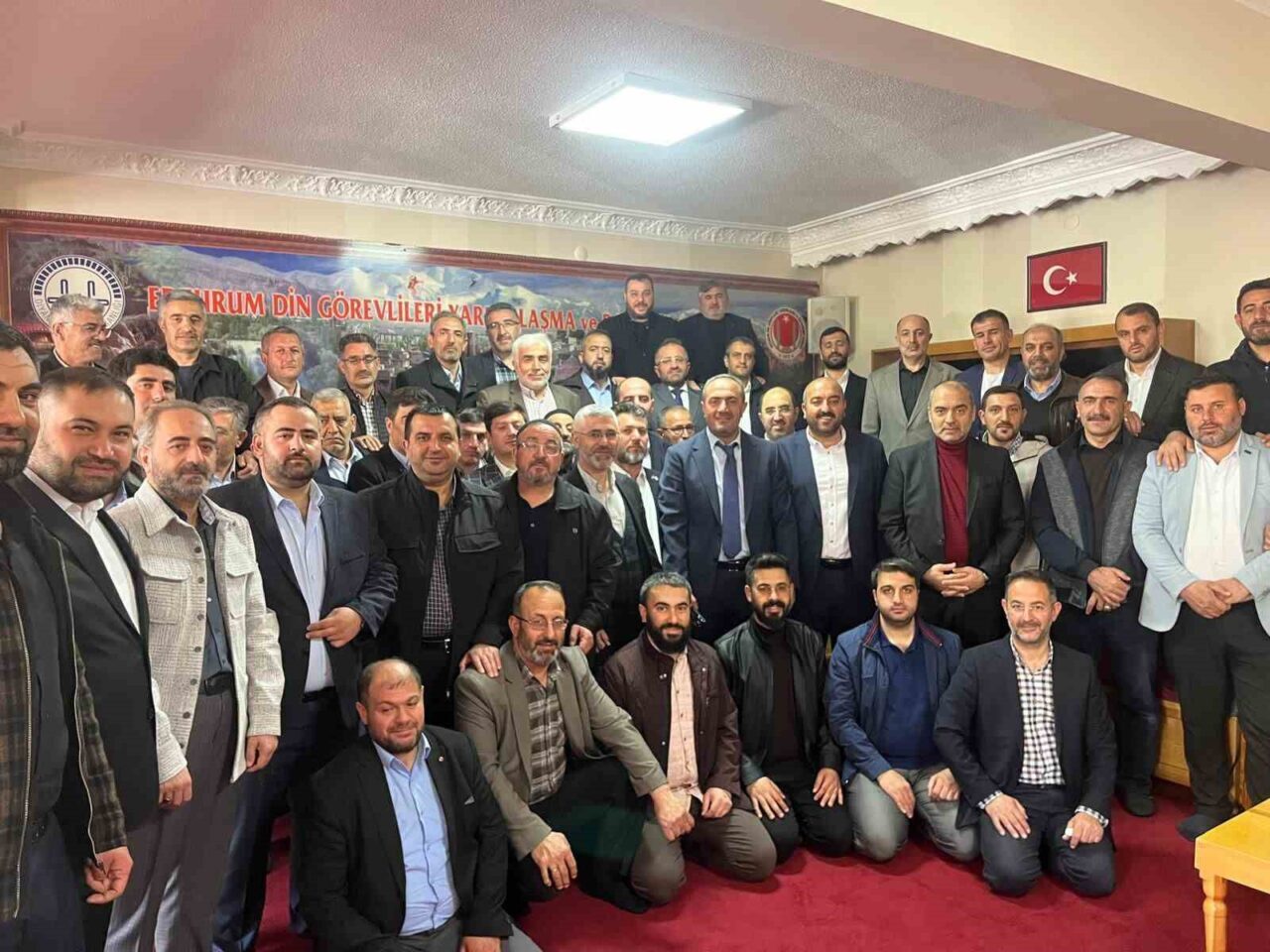 Erzurum Din Görevlileri Derneği 23. Olağan Genel Kurulu geniş bir