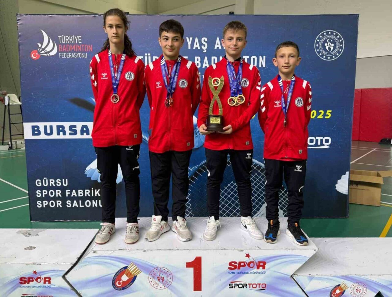 10-14 Mayıs 2025 tarihlerinde Bursa’da düzenlenen Türkiye 13 Yaş Altı