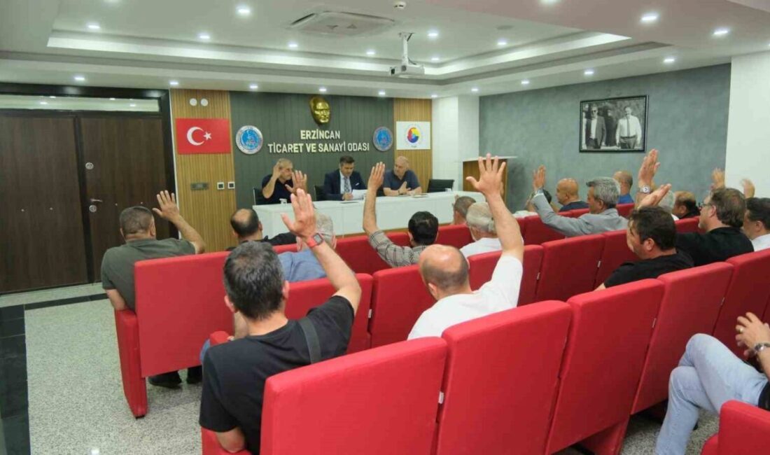Erzincan Ticaret ve Sanayi Odası’nın (TSO) mayıs ayı meclis toplantısı,