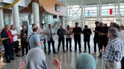 Diyanet İşleri Başkanlığının organizasyonuyla Erzincan’dan kutsal topraklara gidecek olan 59.