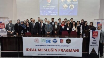 Erzincan’da “İdeal Mesleğin Fragmanı” söyleşisi düzenlendi. Erzincan Binali Yıldırım Üniversitesi