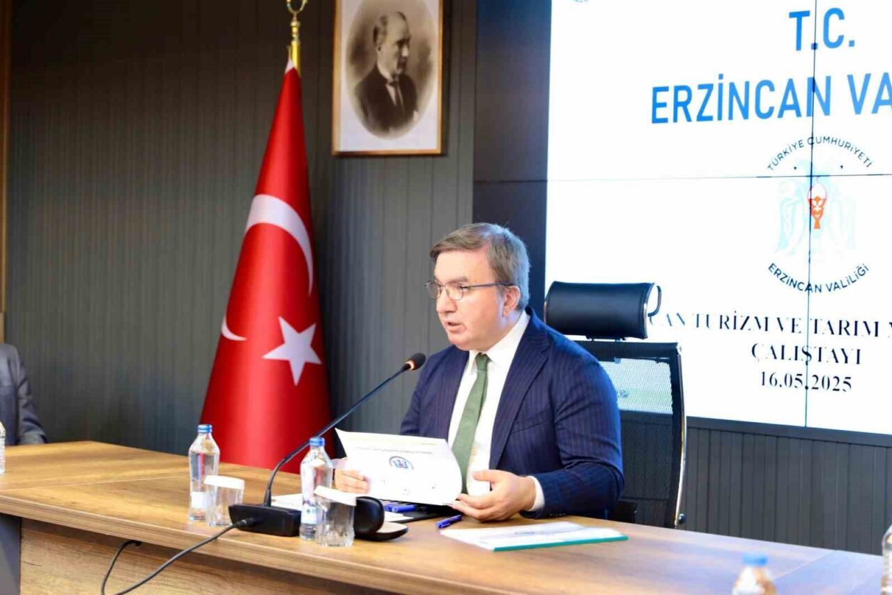 Erzincan Valisi Hamza Aydoğdu’nun başkanlığında, Turizm ve Tarım Master Planı