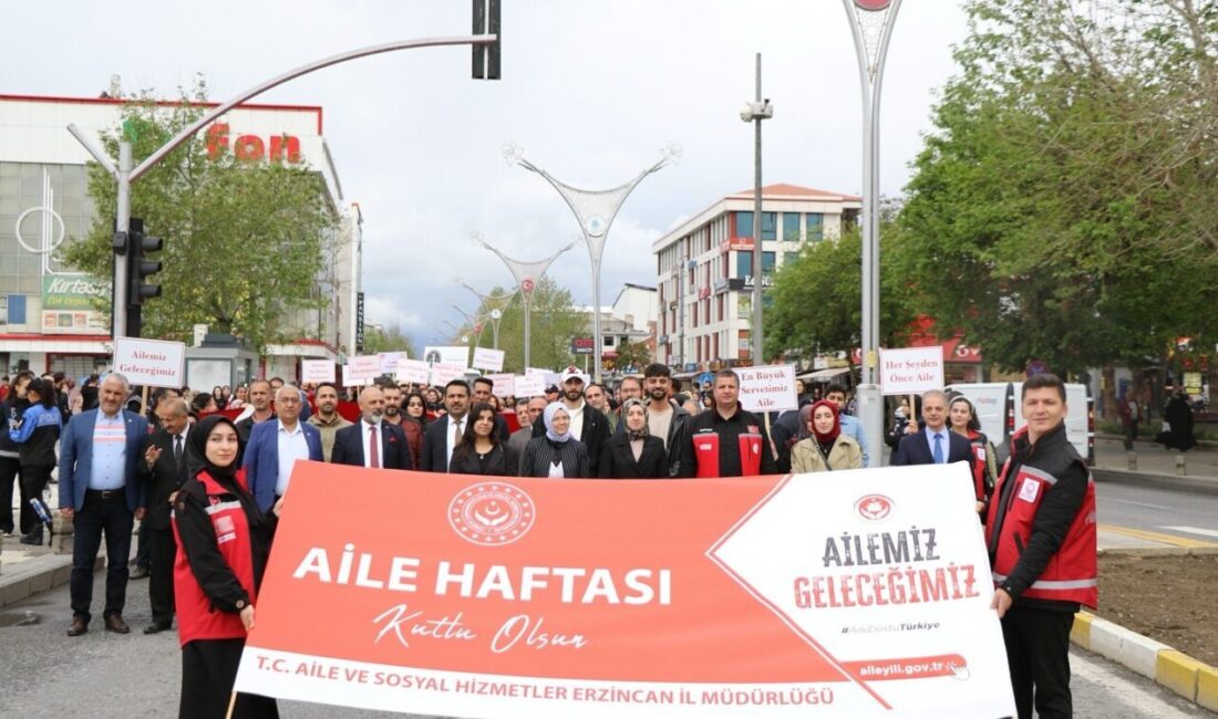Birleşmiş Milletler tarafından ilan edilen 15 Mayıs Aile Günü’nde Erzincan
