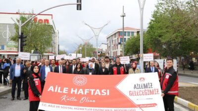 Birleşmiş Milletler tarafından ilan edilen 15 Mayıs Aile Günü’nde Erzincan