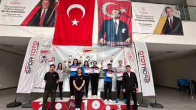 Erzincanlı atıcılar Mersin’deki Okul Sporları Türkiye Şampiyonası’ndan 5 madalya ile