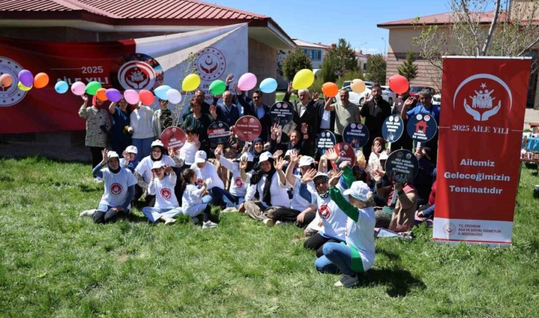 Aile Haftası ve Engelliler Haftası kapsamında Erzurum Aile ve Sosyal