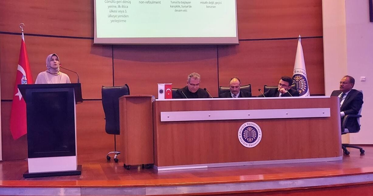 Erzurum Atatürk Üniversitesi’nde Hukuk Fakültesi ev sahipliğinde “Farklı Yönleriyle Göç”