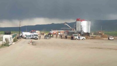 Erzurum’un Pasinler ilçesinde bulunan Güven Asfalt tesislerinde patlama meydana geldi.