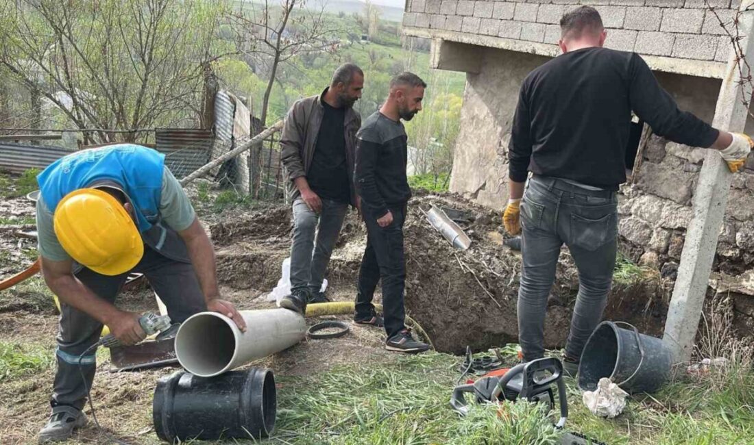 Erzurum’un Hınıs ilçesinde ESKİ çalışanları 1 Mayıs İşçi bayramını çalışarak