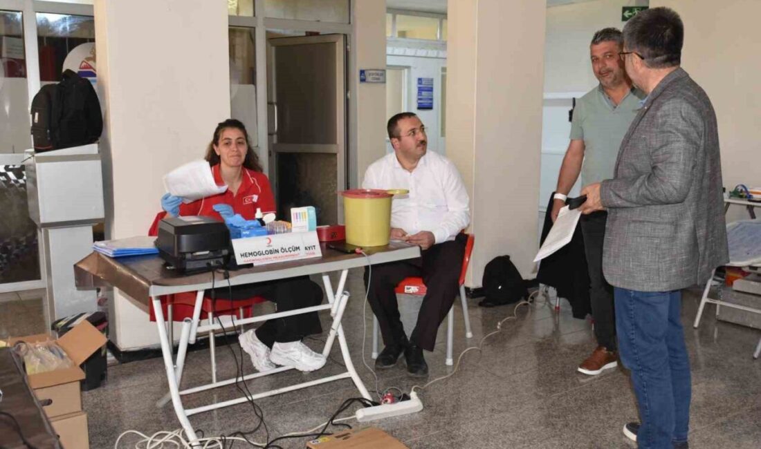 ESKİ Genel Müdürlüğü Personeli, Kızılay’a kan bağışında bulundu. Kanın sadece