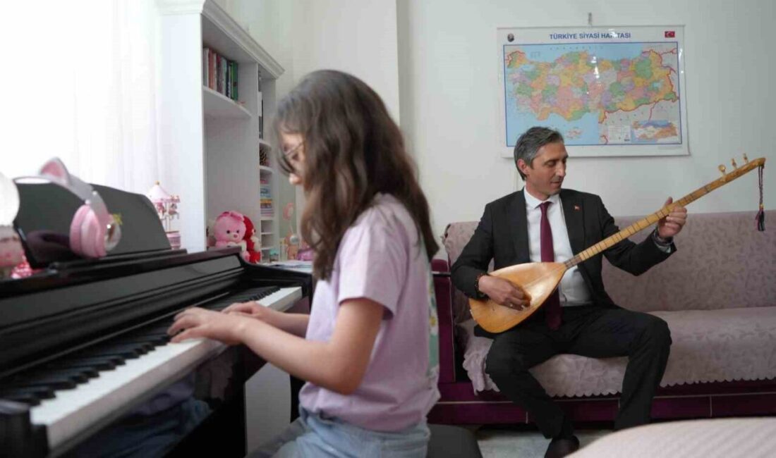 Bayburt’ta kalp rahatsızlığı nedeniyle evde öğrenim gören 10 yaşındaki Nursima