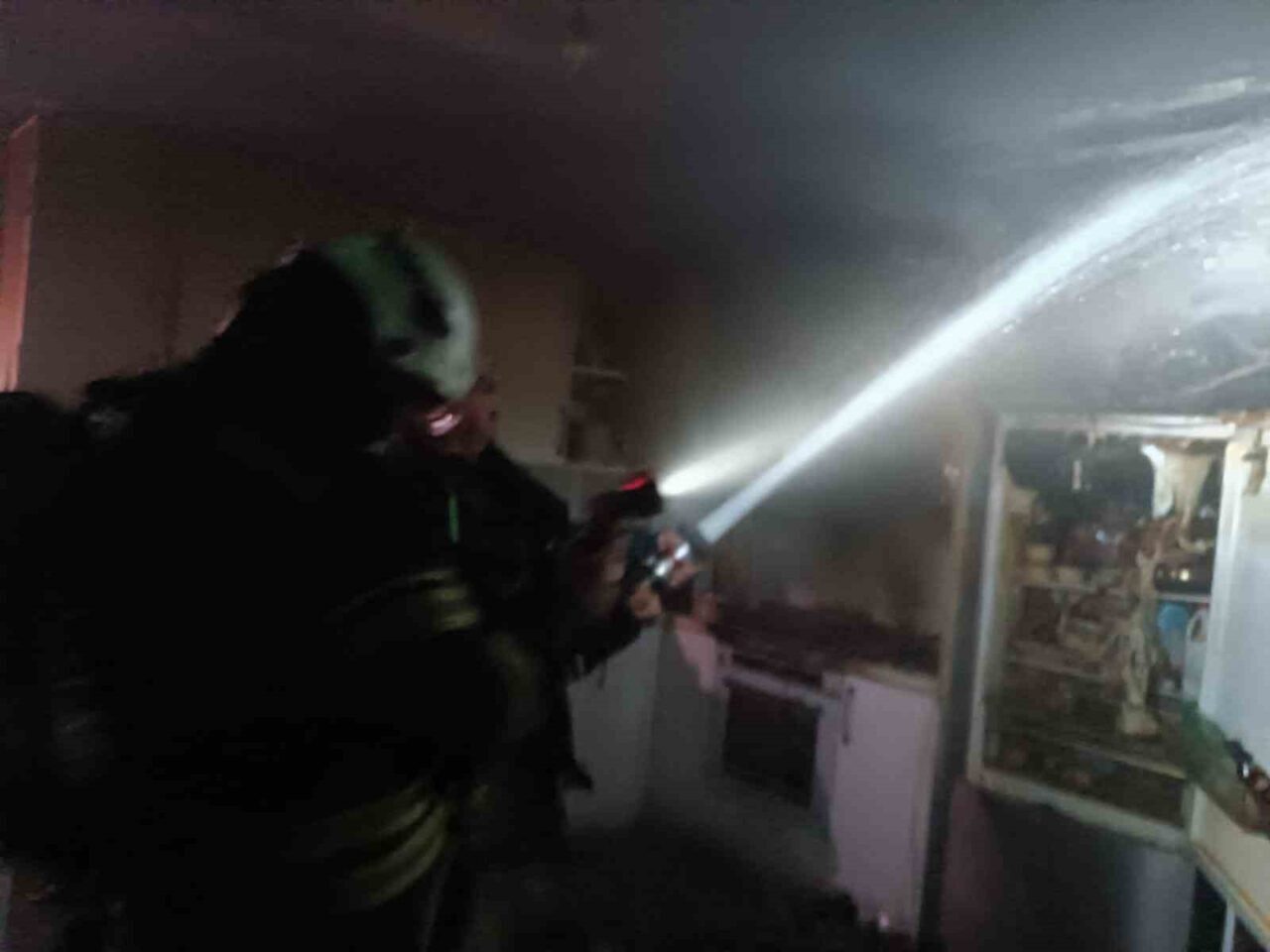 Erzurum’da bir apartmanın 6’ıncı katında meydana gelen yangın korkuttu. Erzurum’un