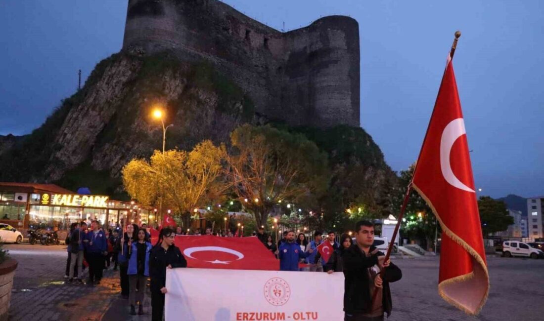 Erzurum’un Oltu ilçesinde 19 Mayıs Atatürk’ü Anma, Gençlik ve Spor