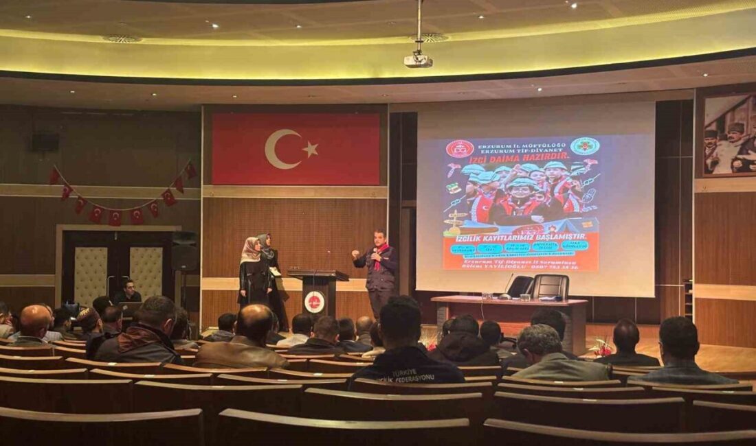 Erzurum’da “Gençlik Hizmetlerinde Yerinde Rehberlik” programı düzenlendi. Erzurum İl Müftülüğü