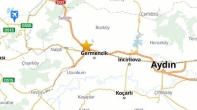 Aydın’ın Germencik ilçesinde 3.8 şiddetinde deprem meydana geldi. AFAD verilerine