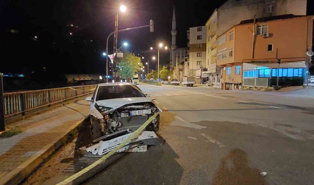 Giresun’un Doğankent ilçesinde meydana gelen trafik kazasında 2 kişi hayatını