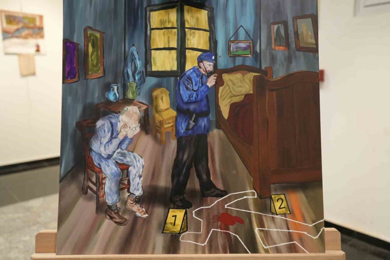 Gümüşhane’de polis memurları Bekir Akçagöz ve Mehmet Akif Torun, “Polisin