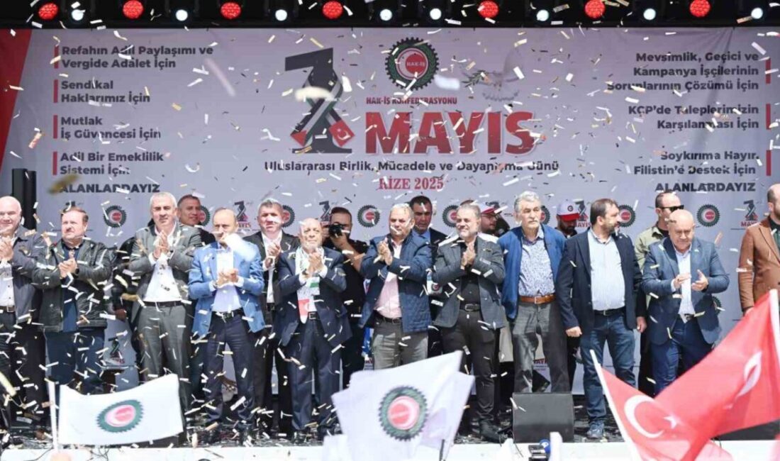 Hak İşçi Sendikaları Konfederasyonu (HAK-İŞ) Genel Başkanı Mahmut Arslan, 1